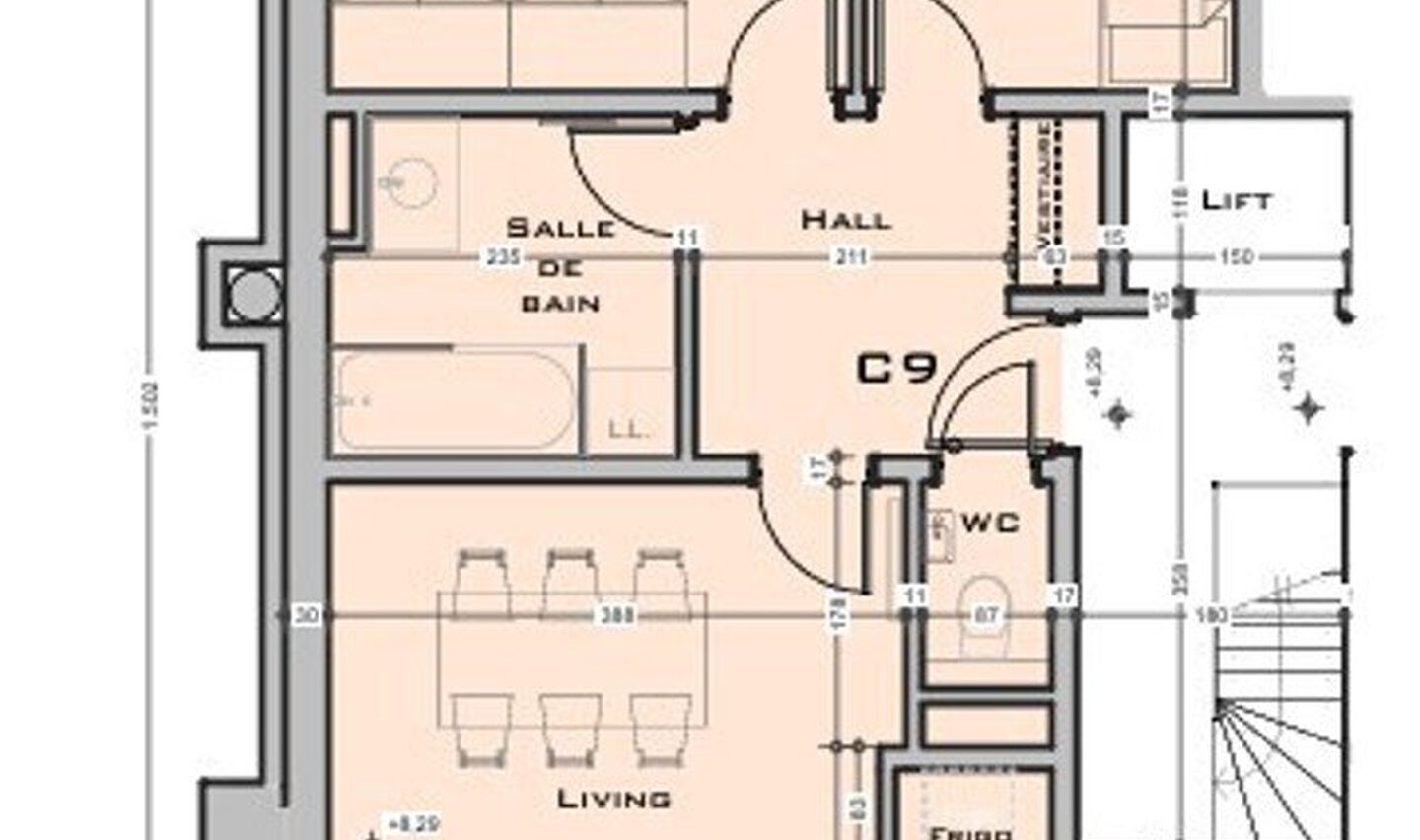 Appartement te huur in Sint-Agatha-Berchem