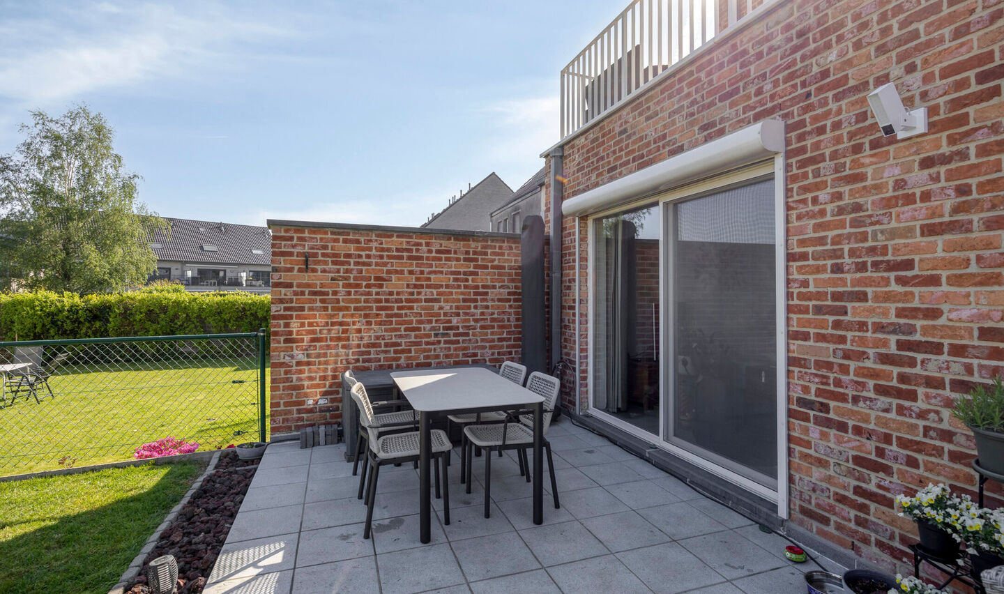 Gelijkvloerse verd. + tuin te koop in Steenokkerzeel