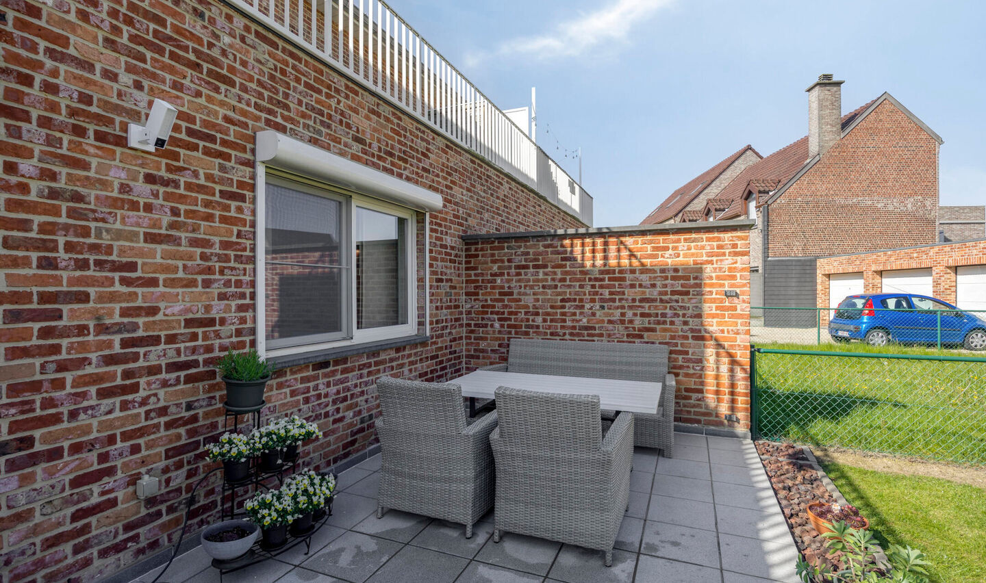 Gelijkvloerse verd. + tuin te koop in Steenokkerzeel