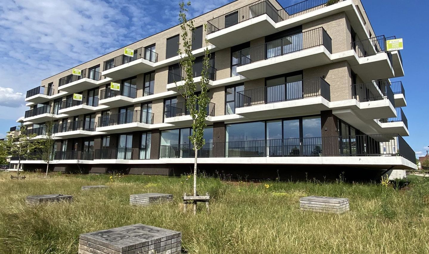 Nieuwbouw serviceflat met 1 slaapkamer en ruim terras Immo Pické